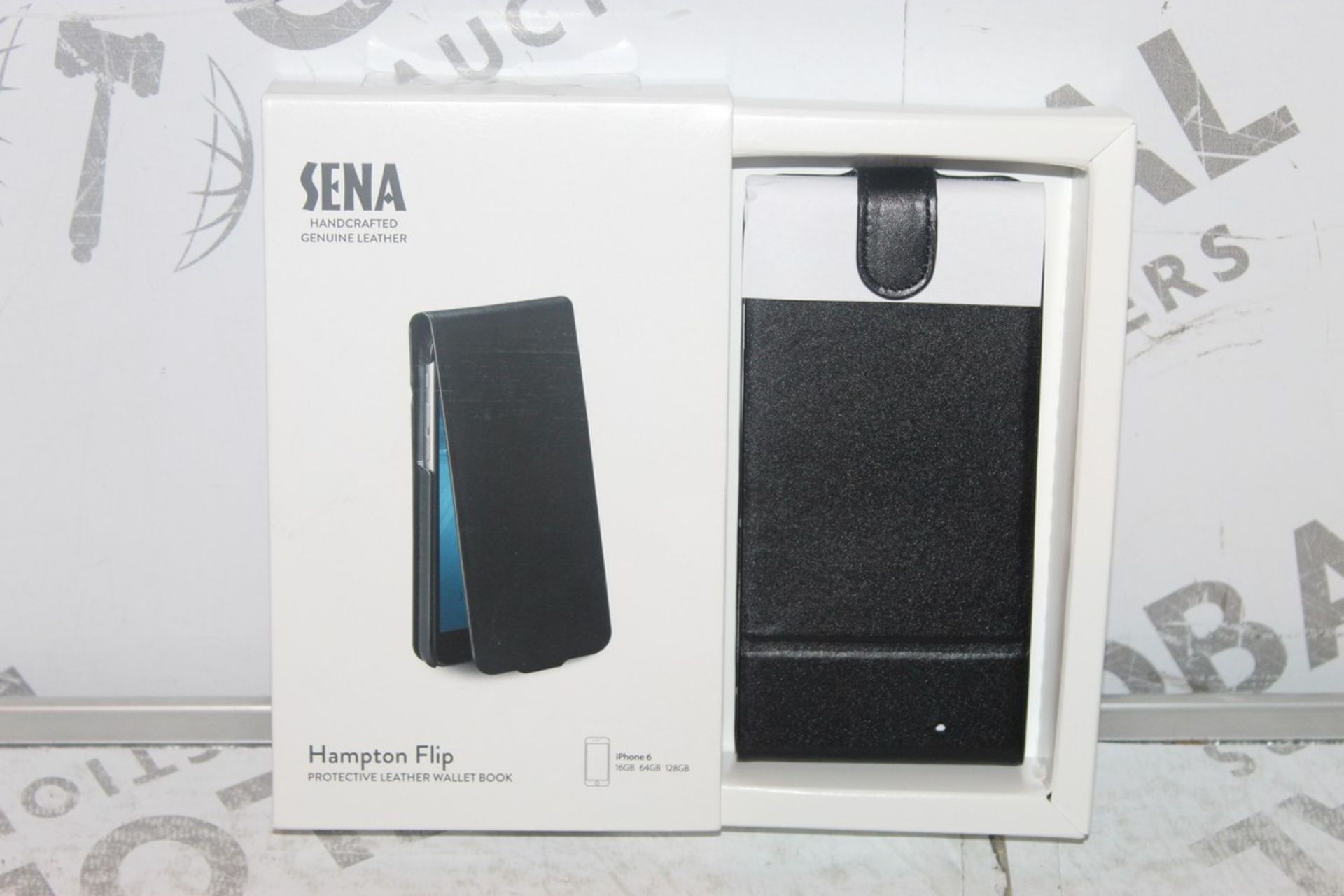 Lot to Contain 10 Sena Hampton Flip iPhone Protective Leather Wallet Book Phone Cases Combined