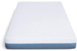 Brand New Boxed Double 4.6ft Simba Style Memory Foam Mattress. Knitted Fabric Zip On Cover In Modern