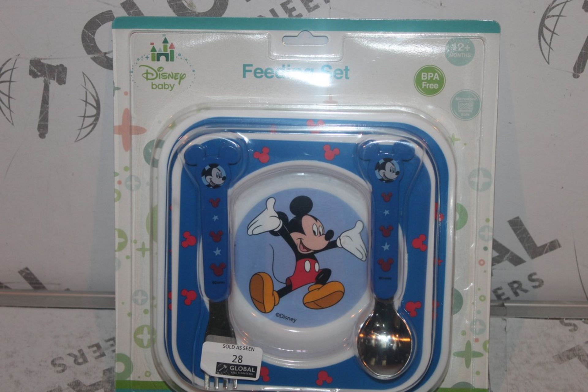 Lot to Contain 6 Brand New Disney Baby Feeding Sets