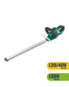 Lot to Contain 2 Boxed Assorted Ferrex 20V Li-ion Cordless Hedge Trimmer Combined RRP £85 (Public