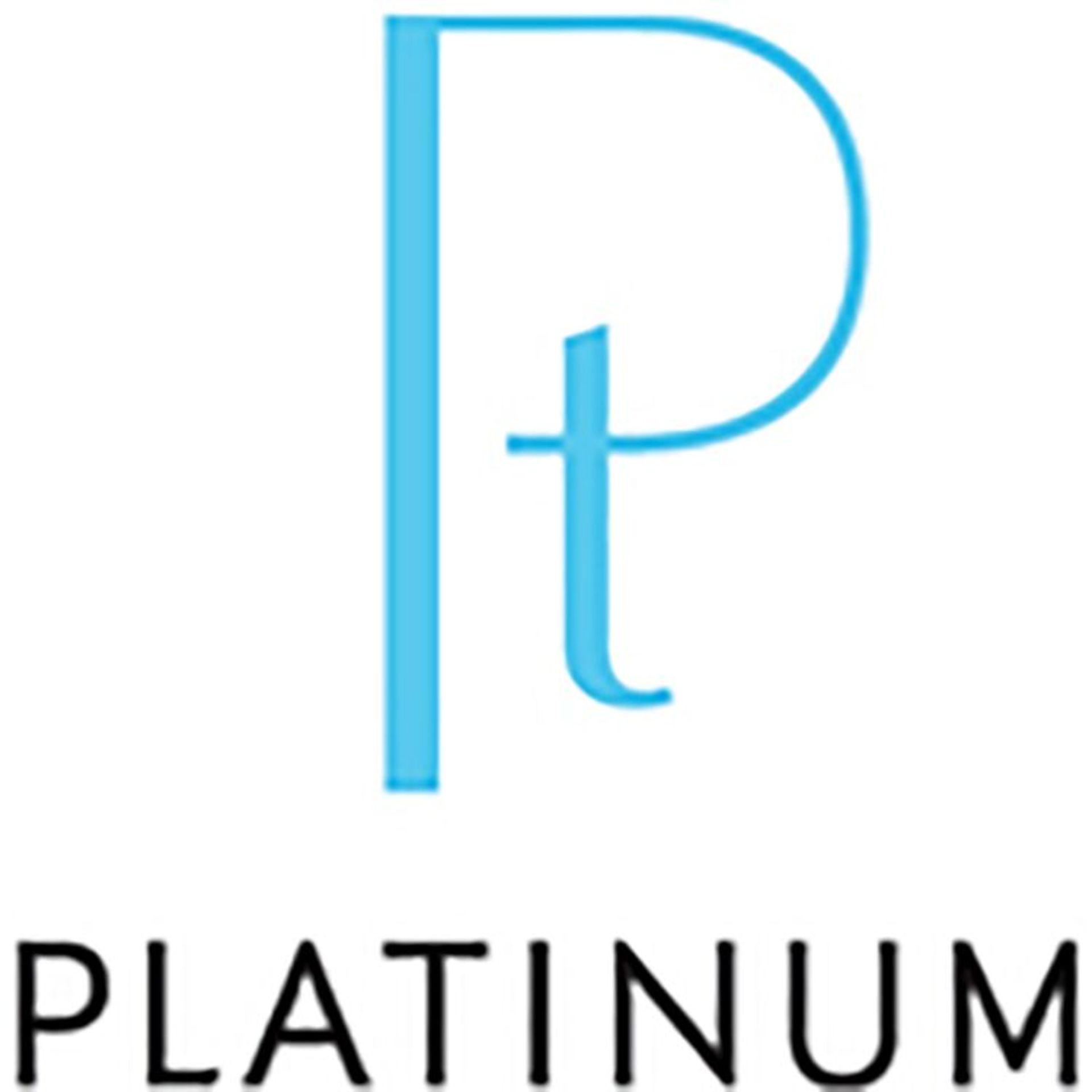 Sapphire Earrings in Platinum, Metal Platinum 900, - Image 2 of 2