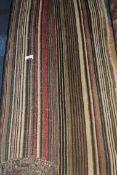 Large Stripe Oriental Hand Weaned Designer Floor Rug RRP £1,020