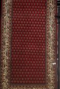 79 x 296cm Rear Muir Red Floor Runner RRP £875