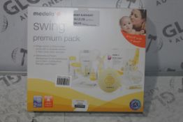 Boxed Medela Swing Premium Pack 2 Phase Breast Pump RRP £140 (RET00174584) (Public Viewing and