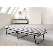 Boxed JB Folding Single Guest Bed With Mattress RRP £50 (4079265) (Public Viewing and Appraisals