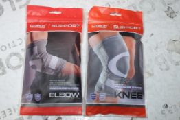 Assorted Brand New Knee and Elbow Pads by Live Up Support in Assorted Sizes