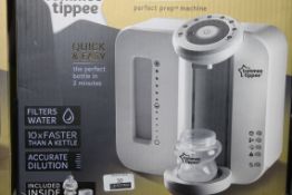 Boxed Tommee Tippee, Closer to Nature, Perfect Preparation Bottle Warming Station, White, RRP£105.00