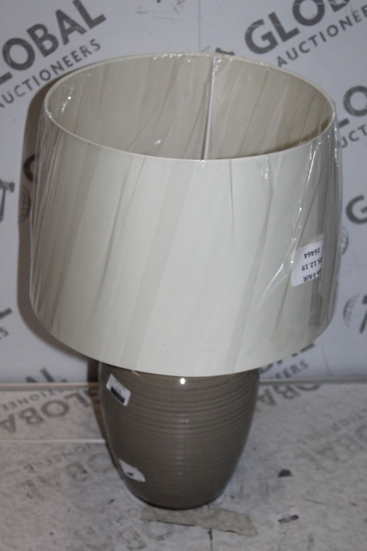 The Lighting and Interiors Group Barrel Lamp, RRP£60.00 (16464) (Public Viewing and Appraisals