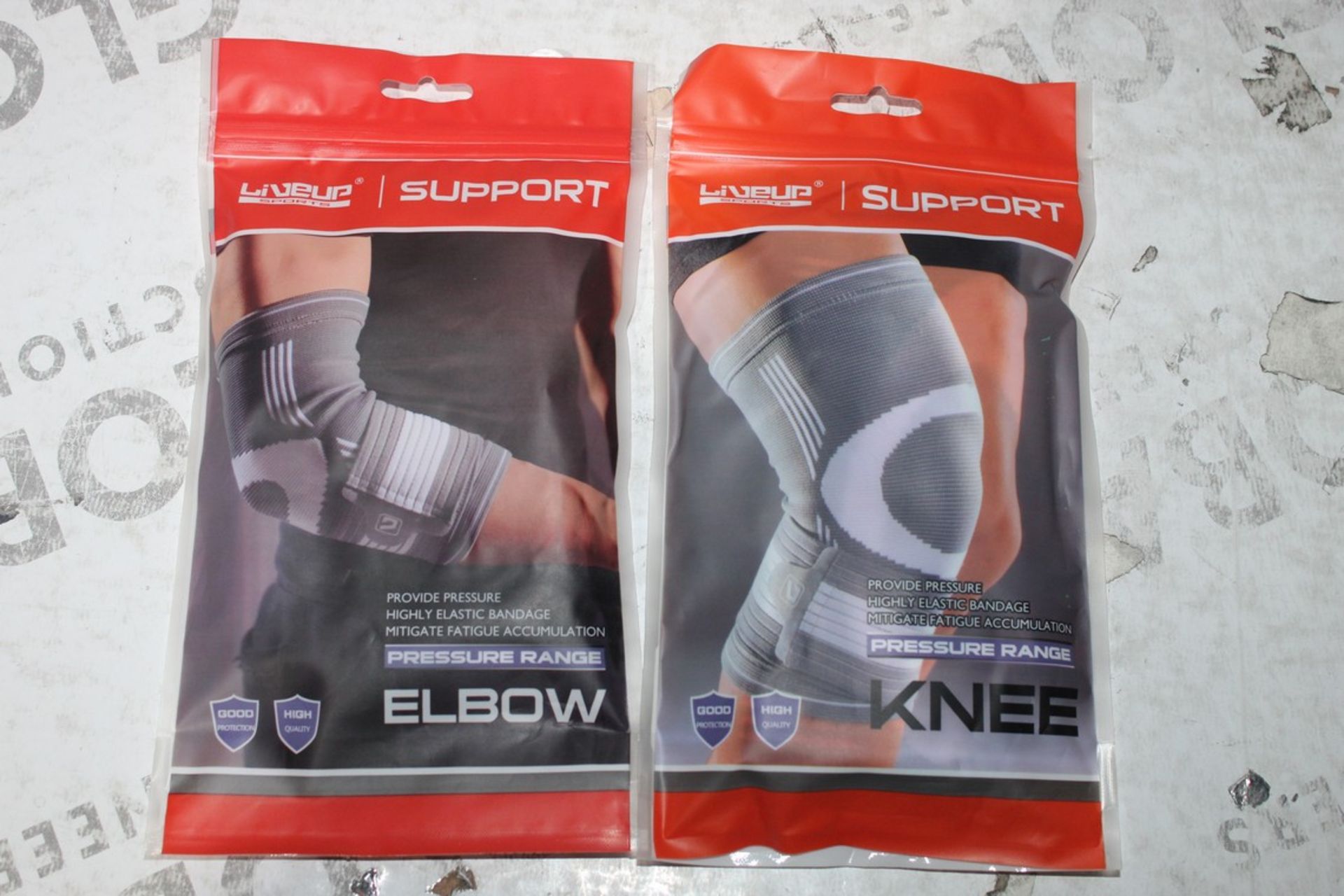 Assorted Brand New Knee and Elbow Pads by Live Up