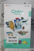 Boxed Osmo, Coding Family aged 5+ Interactive Learning Game Set, £100.00