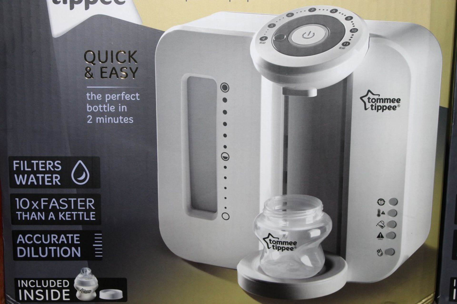 Tommee Tippee Closer to Nature Perfect Preparation Bottle Warming Station RRP £80 (RET00400337) (