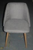 Elliott Dining Chair Slate Grey Set of 2 RRP £200 (Public Viewing and Appraisals Available)