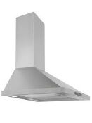 Boxed 60CM Stainless Steel Chimney Cooker Hood £110.00 (Public Viewing and Appraisals Available)