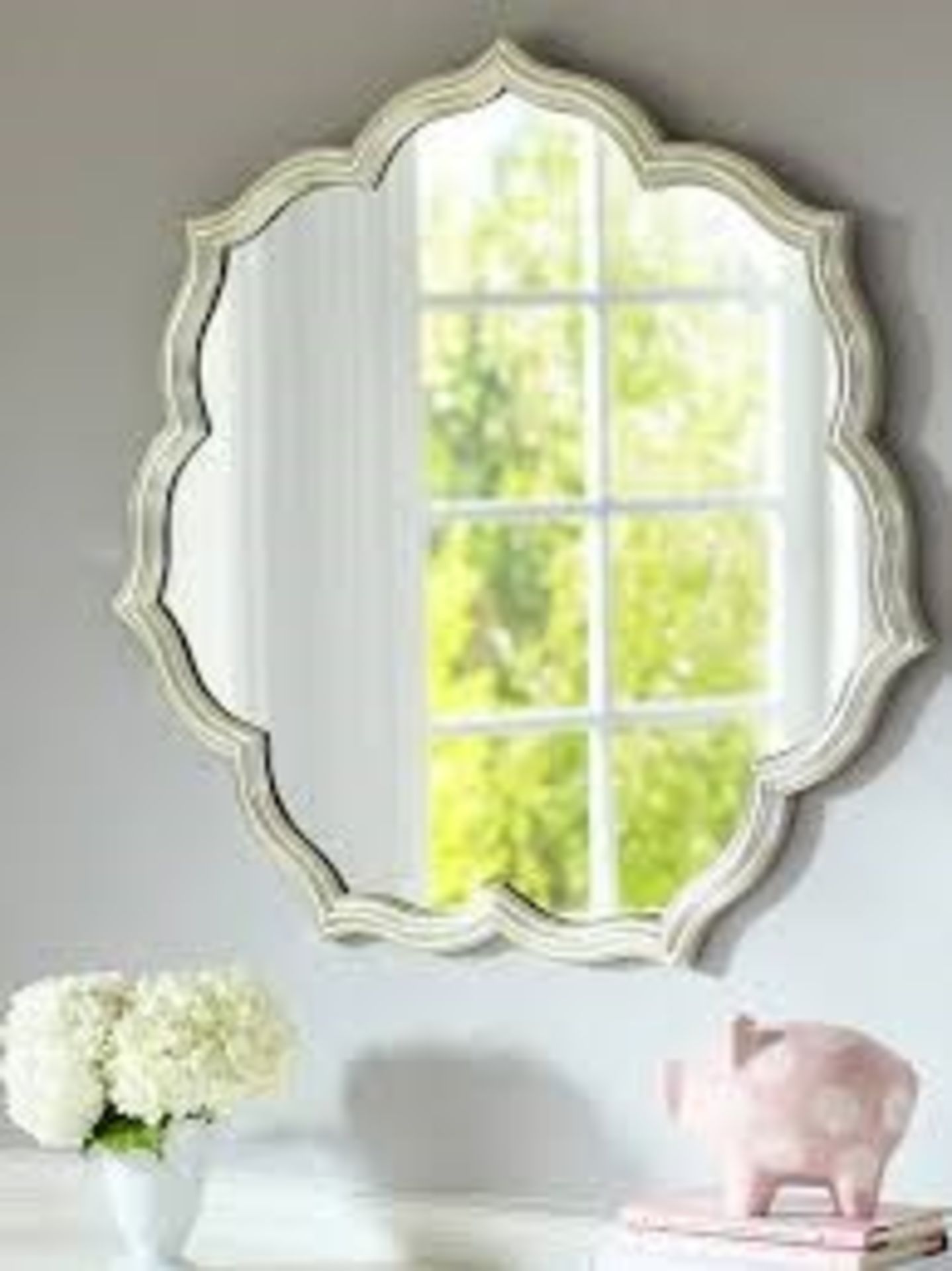 Boxed Pottery Barn Kids Mirror RRP £200 (3910800) (Public Viewing and Appraisals Available)