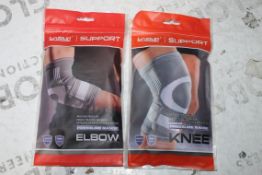 Assorted Brand New Knee and Elbow Pads by Live Up Support in Assorted Sizes