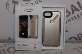 Lot to Contain 5 Lumee Professional Lighting Phone Cases for Iphones Ranging From 6 - 8+ Combined