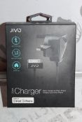 Lot to Contain 5 Boxed Jivo iPhone and iPod Chargers Combined RRP £50