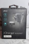 Lot to Contain 5 Boxed Jivo iPhone and iPod Chargers Combined RRP £50