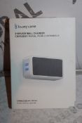 Lot to Contain 4 Blue Flame 4 Device Wall Chargers Combined RRP £40