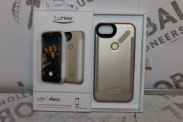 Lot to Contain 5 Lumee Professional Lighting Phone Cases for Iphones Ranging From 6 - 8+ Combined