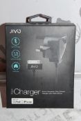 Lot to Contain 5 Boxed Jivo iPhone and iPod Chargers Combined RRP £50