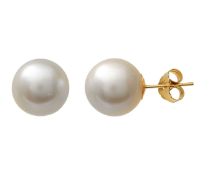 6MM Pearl Studs in 9ct Yellow Gold, Metal 9ct Yell