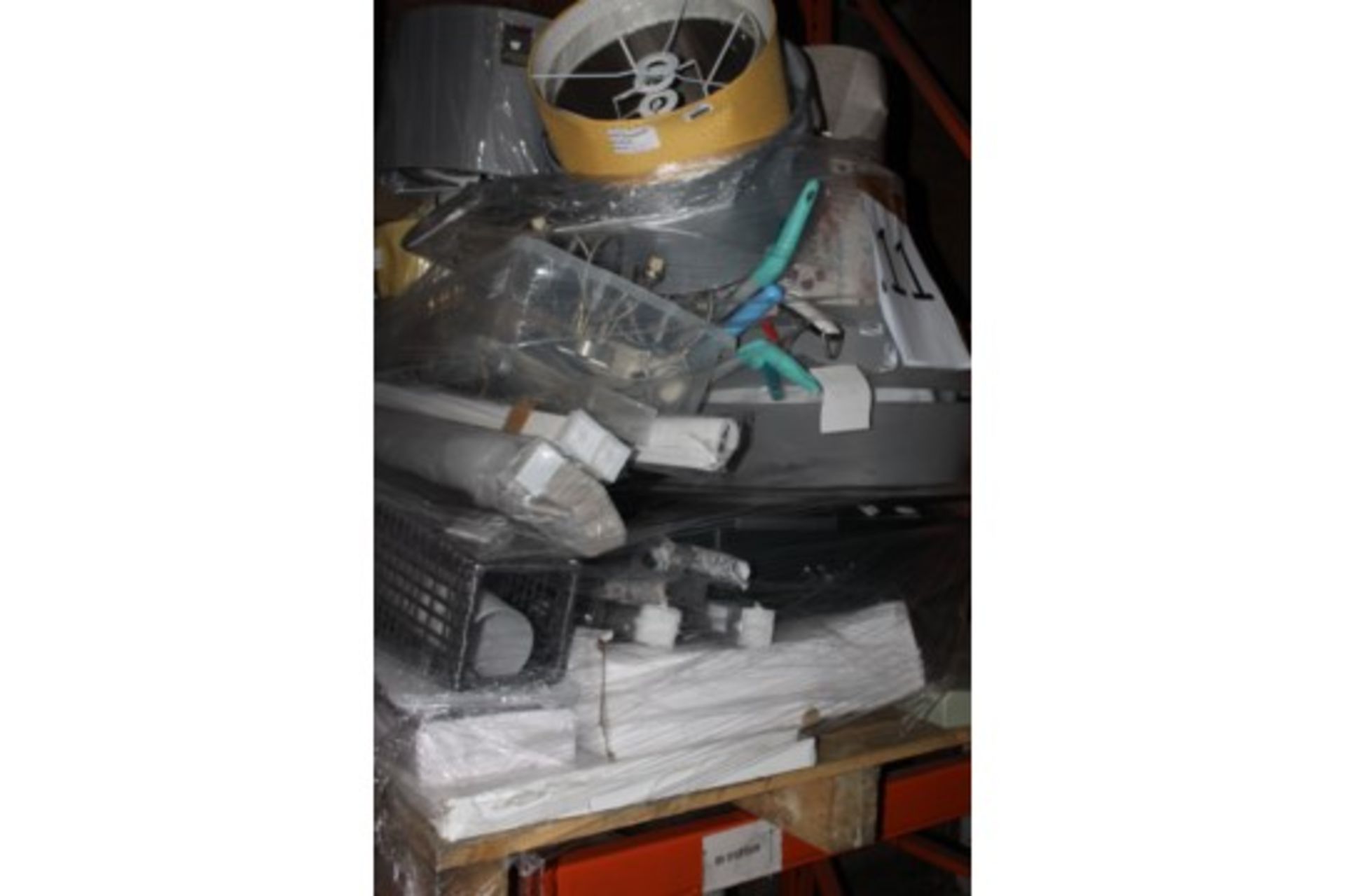 Pallet to Contain a Large Assortment of Items to I