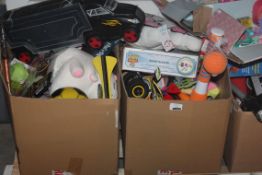 Lot to Contain a Large Assortment of Children's Toy Items in 6 Boxes to Include Indoor Safe Play