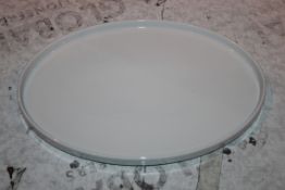 Lot to Contain 5 Seltmann Weiden Tella Flat Oval 32cm Dinner Plates Combined RRP £150 (17003) (