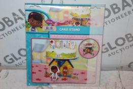 Lot to Contain Approx 24 Disney Doc McStuffins Cake Stands (Public Viewing and Appraisals