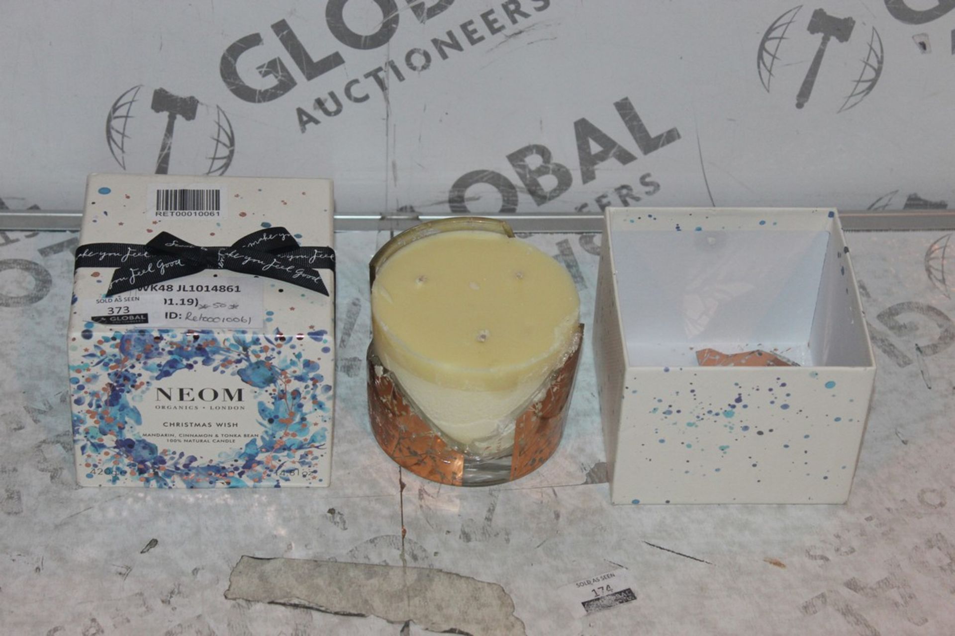 Boxed Neom Crystal Wish Scented Candle RRP £60 (RET00010061) (Public Viewing and Appraisals