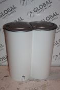 Twin Recycling Bin RRP £80 (17081) (Public Viewing and Appraisals Available)