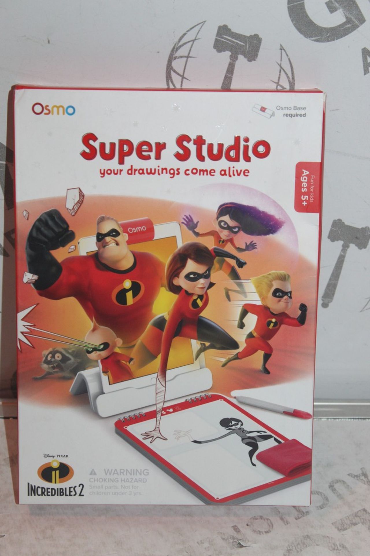Lot to Contain 5 Osmo Super Studio Drawings Come To Life Educational Drawing Packs