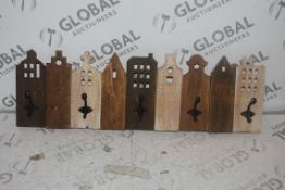 Boxed Kare Designs Coat Rack Terrace Wooden Coat Hanger RRP £65 (17081) (Public Viewing and