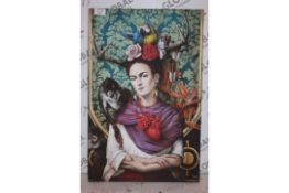 Wilkins The Woman With The Animal Heart Canvas Wall Art Picture RRP £120 (Public Viewing and