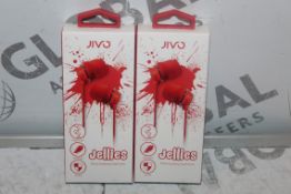 Box to Contain a Large Assortment of Boxed Brand New Jivo Jellys Noise Isolating Earphones