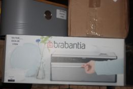 Lot to Contain 3 Assorted Items to Include a Brabantia Bread Bin, Typhoon Bread Bin and a Set of 3
