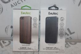 Lot to Contain 10 Brand New Evutec Phone Cases for Assorted iPhone to Include Carbon Fibre iPhone