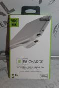 Boxed Brand New Techlink 5000MAH Recharge Ultra Thin Power On The Go Battery Charger for iPhone