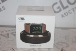 Boxed Brand New Sena Leather Apple Watch Travel and Charge Case RRP £35