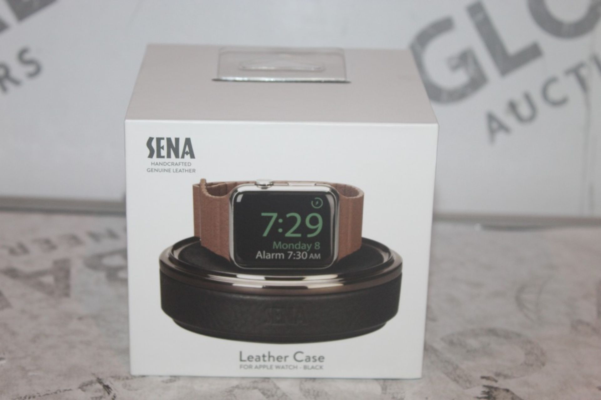 Boxed Brand New Sena Leather Apple Watch Travel and Charge Case RRP £35