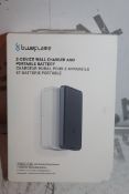 Boxed Brand New Blue Flame World of Power 2 Device Wall Charger and Portable Battery RRP £45