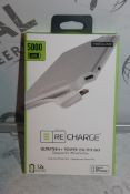 Boxed Brand New Techlink 5000MAH Recharge Ultra Thin Power On The Go Battery Charger for iPhone