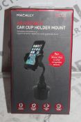 Lot to Contain 2 Boxed McCally Fully Adjustable De Mount Car Dashboard Mounts Combined RRP £60