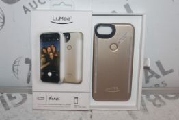 Lot to Contain 2 Assorted Lumee Duo Professional Lighting Phone Cases for Various iPhone Ranging