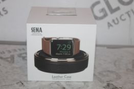 Boxed Brand New Sena Leather Apple Watch Travel and Charge Case RRP £35