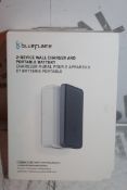 Boxed Brand New Blue Flame World of Power 2 Device Wall Charger and Portable Battery RRP £45