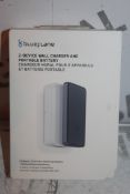 Boxed Brand New Blue Flame World of Power 2 Device Wall Charger and Portable Battery RRP £45