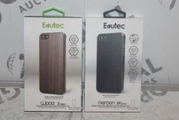 Lot to Contain 10 Brand New Evutec Phone Cases for Assorted iPhone to Include Carbon Fibre iPhone