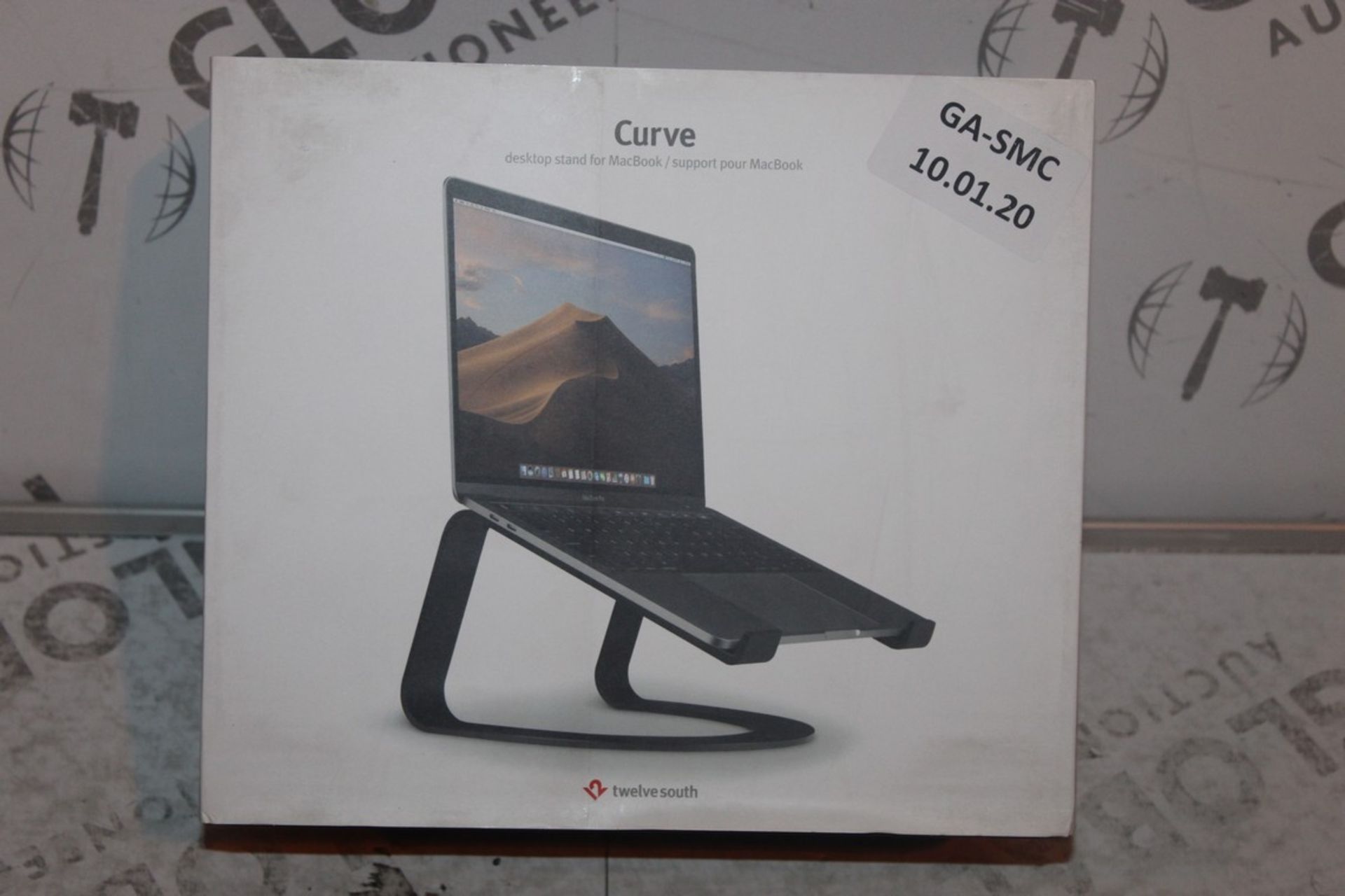 Boxed 12 South Curve Desktop Stand for MacBook Pro RRP £60